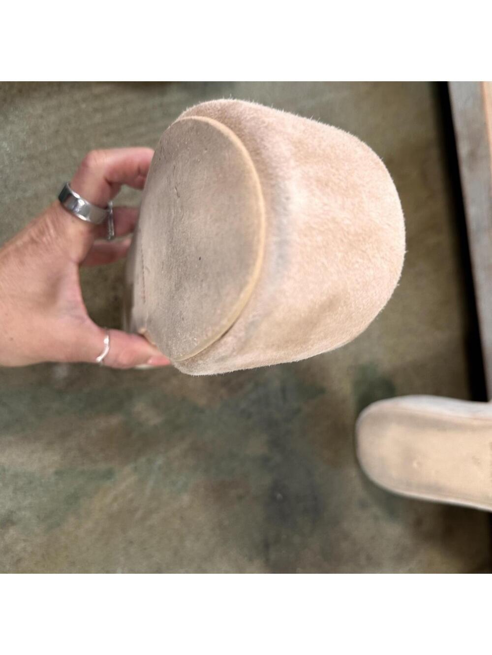 La Canadienne Kyrie Platform in Sand Size 37 - Picture 8 of 12